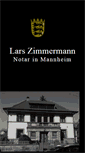 Mobile Screenshot of notar-zimmermann.de